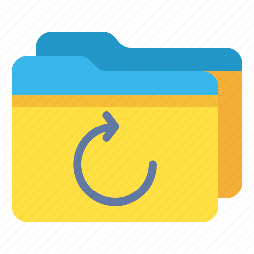 Archive, folder, multiple, refresh icon - Download on Iconfinder