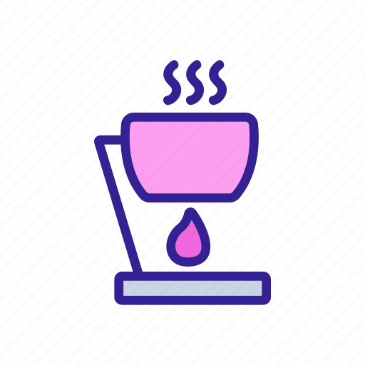 Bowl, burning, candle, cooking, device, equipment, fondue icon - Download on Iconfinder