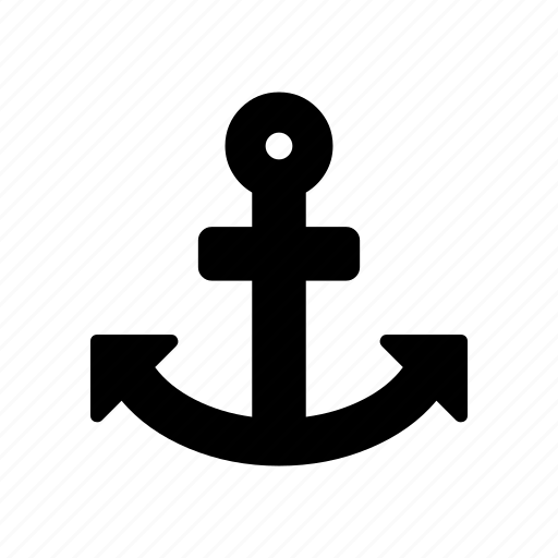 Anchor, bower, grapnel, mooring icon - Download on Iconfinder