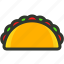 taco food, mexican food, street food, tortilla 