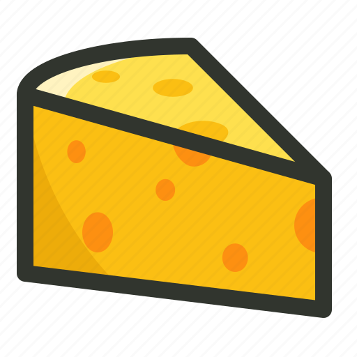 Cheese, dairy, dairy product, slice icon - Download on Iconfinder
