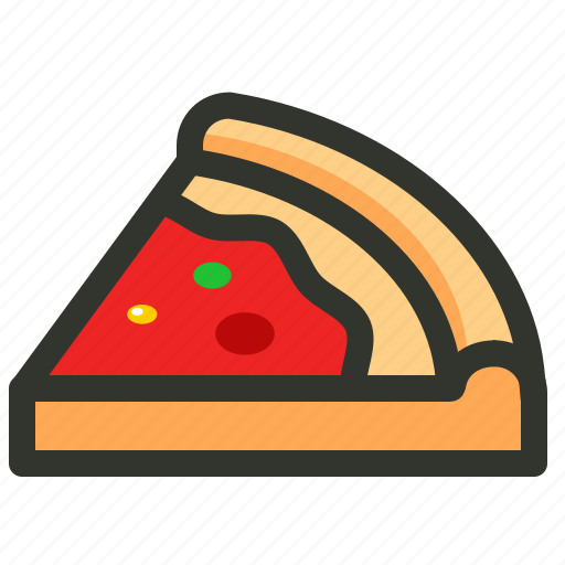 Pizza, pepperoni, pizza cut, pizza slice icon - Download on Iconfinder