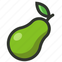pear, fruit, natural