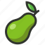 pear, fruit, natural 
