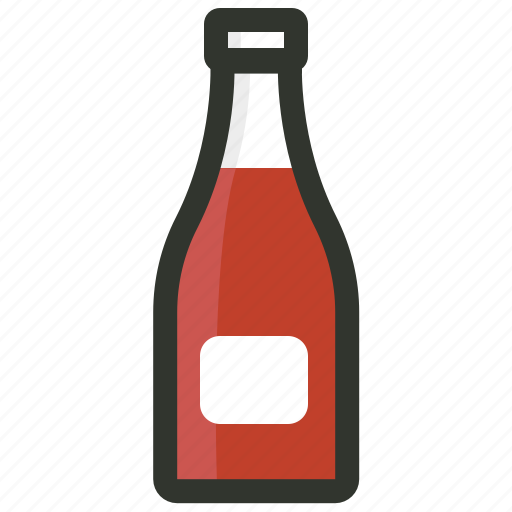 Ketchup, sauce, sauce bottle, tomato icon - Download on Iconfinder