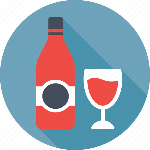 Alcohol, beer bottle, drink, wine, wine glass icon - Download on Iconfinder