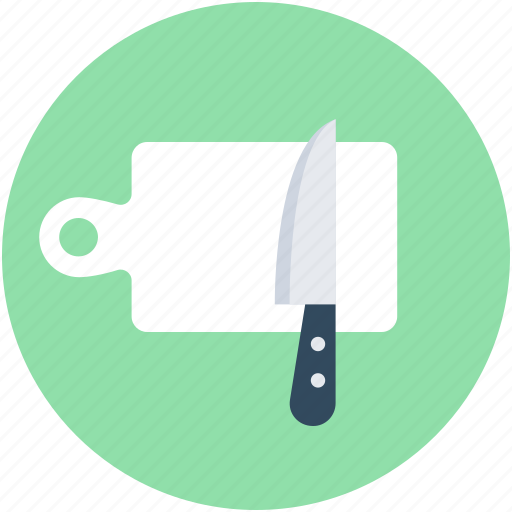 Chopping board, cutting board, kitchen tool, kitchen utensil, knife icon - Download on Iconfinder
