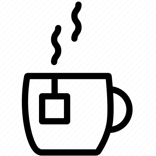 Cup, hot tea, mug, tea, tea bag, tea cup icon - Download on Iconfinder