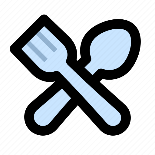 Cooking, cutlery, fork, kitchen, restaurant, spoon, utensil icon - Download on Iconfinder