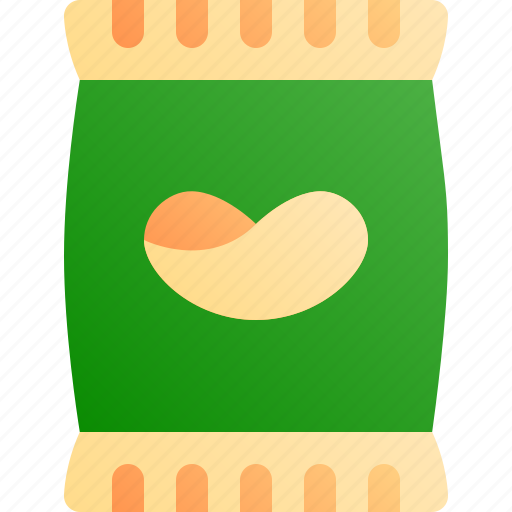 Chip, crispy, potato, snack icon - Download on Iconfinder