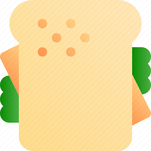 Bread, breakfast, food, sandwich, snack icon - Download on Iconfinder