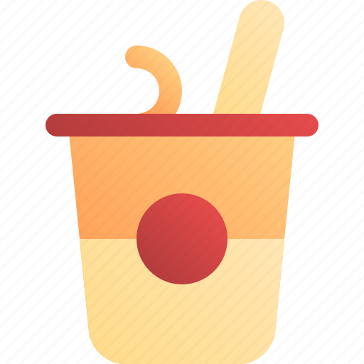 Dessertcream, healthy, milk, yogurt icon - Download on Iconfinder