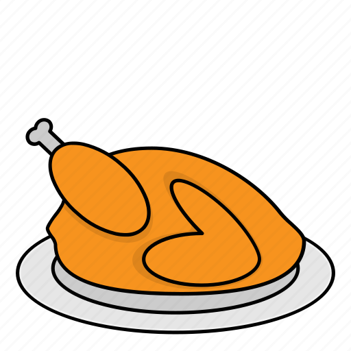 Chicken, coocked chicken, cooking, food, kitchen icon - Download on Iconfinder