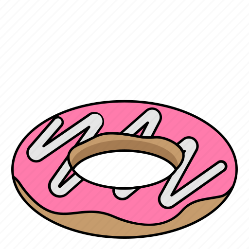 Dessert, donut, food, meal, sweet icon - Download on Iconfinder