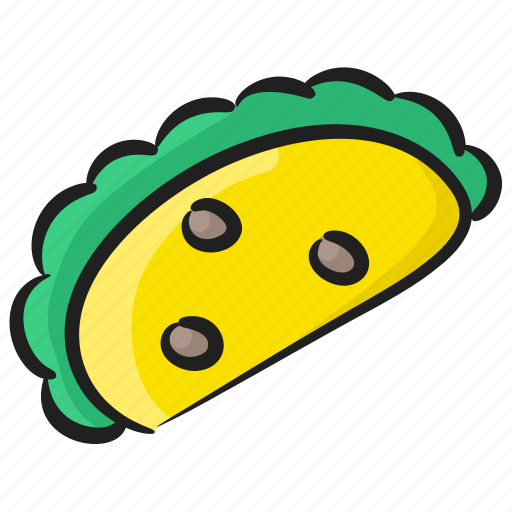Food, pita sandwich, shawarma, snack food, tortilla roll icon - Download on Iconfinder