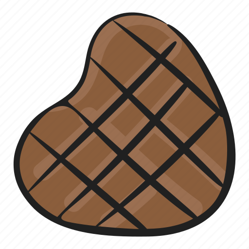 Choco, chocolate, confectionery, dessert, heart chocolate, sweet icon - Download on Iconfinder