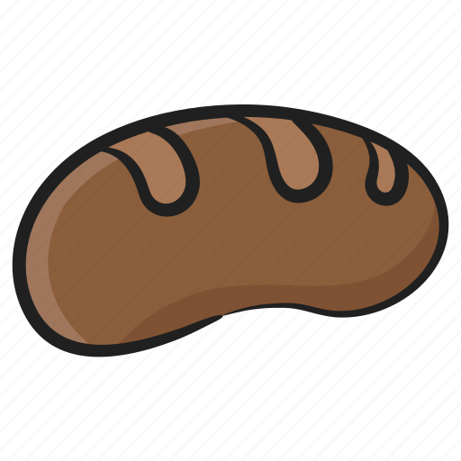 Baguette, baked item, breakfast, edible, loaf bread icon - Download on Iconfinder