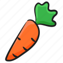 carrot, food, organic carrot, root vegetable, vegetable