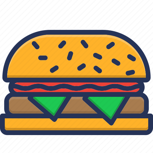 Breakfast, burger, fast, food, junk icon - Download on Iconfinder