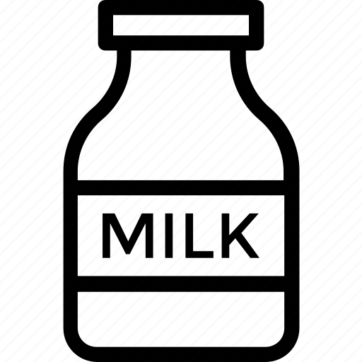 Beverage, bottle, breakfast, food, milk icon - Download on Iconfinder