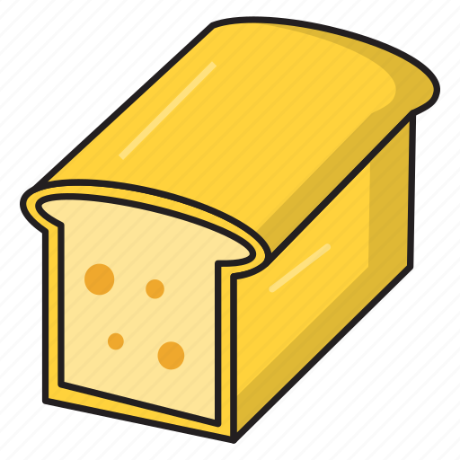 Bakery, bread, breakfast, food, slice icon - Download on Iconfinder