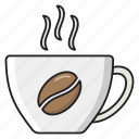 cappuccino, coffee, cup, hot, mug