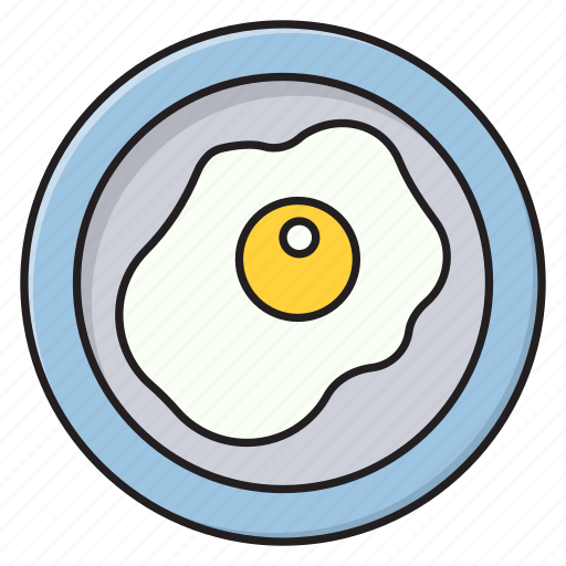 Egg, food, fried, omelette, yolk icon - Download on Iconfinder