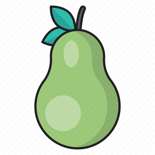 Agriculture, food, fruit, natural, pear icon - Download on Iconfinder