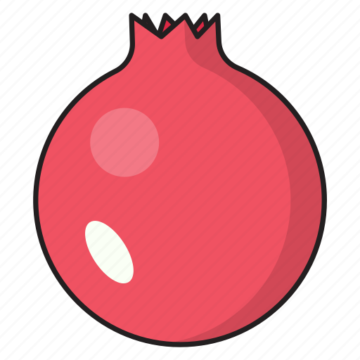 Food, fruit, healthy, juicy, pomegranate icon - Download on Iconfinder