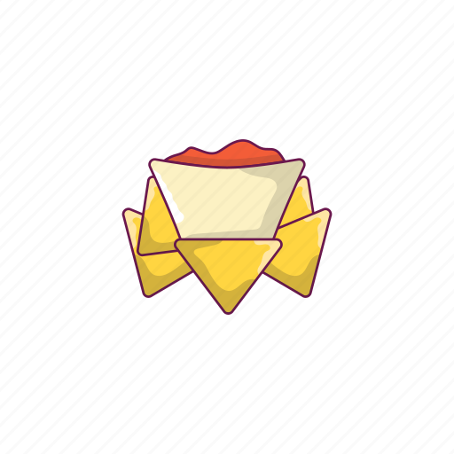 Fastfood, ketchup, samosa, snack, tasty icon - Download on Iconfinder