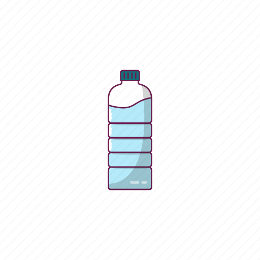Aqua, bottle, drink, plastic, water icon - Download on Iconfinder
