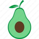 avocado, food, fruit, green