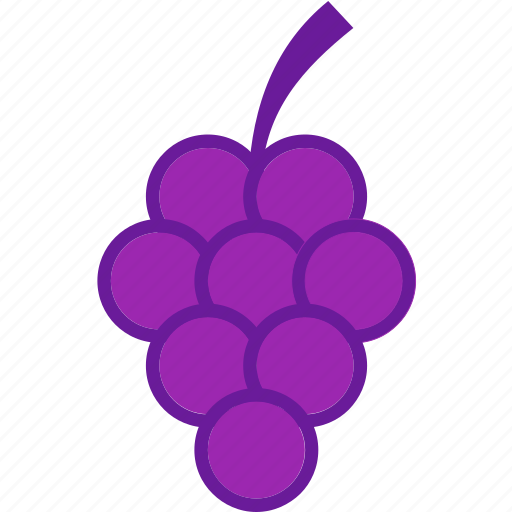 Food, fresh, fruit, grape icon - Download on Iconfinder