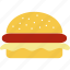 burger, food, hamburger 