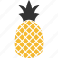 food, fruit, jackfruit, yellow 