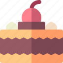 cake, sweet, dessert, bakery