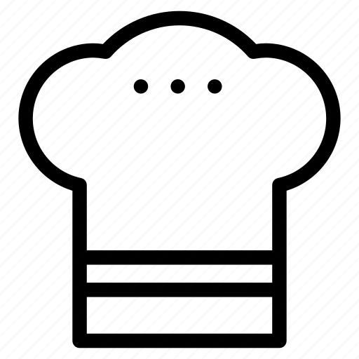Chef, hat, cook, restaurant, kitchen, fashion icon - Download on Iconfinder