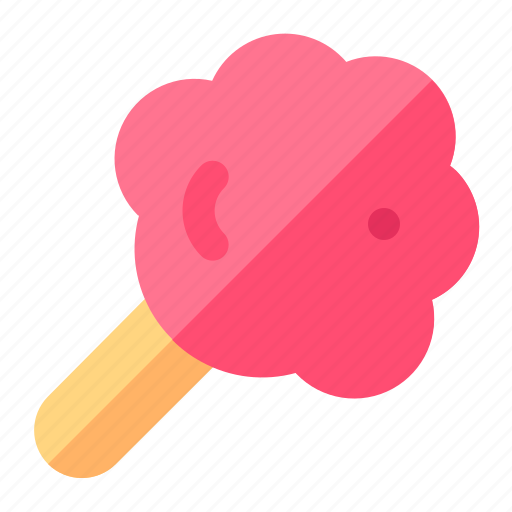 Cotton candy, candy, dessert, sweet icon - Download on Iconfinder