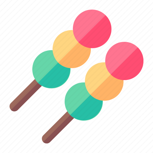 Dango, sweet, dessert, japan, mochi icon - Download on Iconfinder