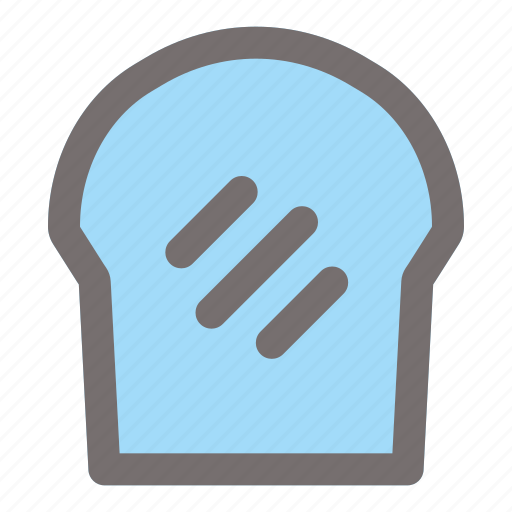 Toast, model, bread, breakfast, food icon - Download on Iconfinder