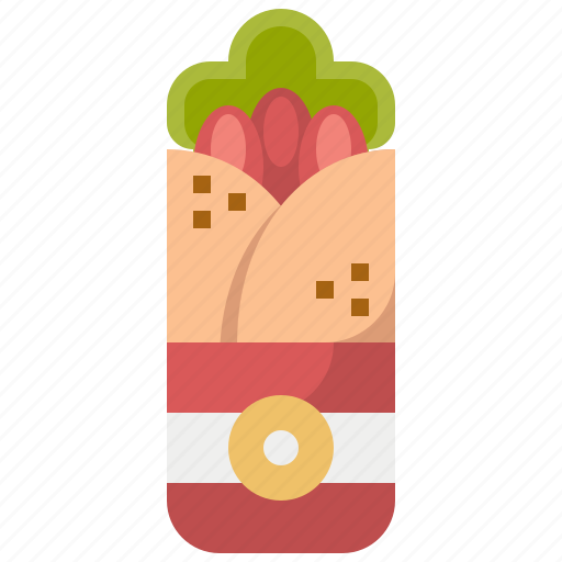 Food, burrito, fastfood, mexicanfood icon - Download on Iconfinder