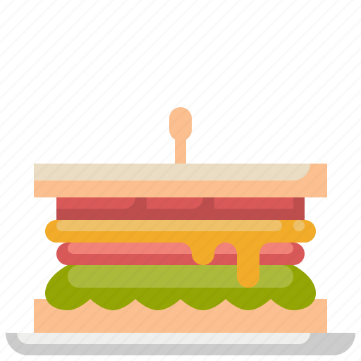 Food, sandwich, fastfood, bread icon - Download on Iconfinder