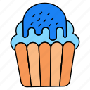 muffin, cupcake, fairy cake, bakery item, edible