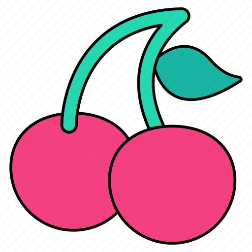 Cherries, fruit, edible, nutritious diet, healthy diet icon - Download on Iconfinder