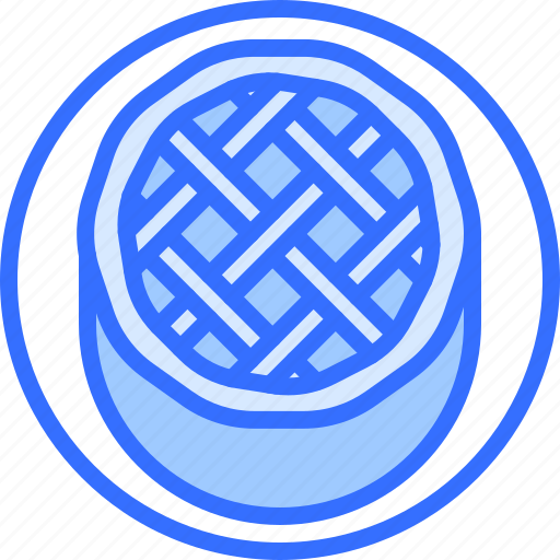 Pie, plate, food, restaurant, cooking icon - Download on Iconfinder