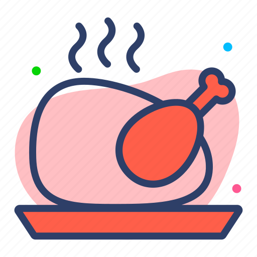 Chicken, meat, meal, food, restaurant icon - Download on Iconfinder