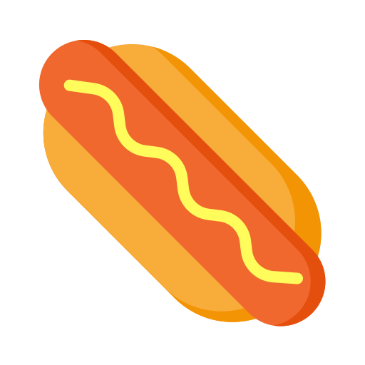 Hor dog, fast food, food and restaurant icon - Free download