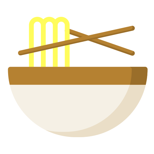Noodles, bowl, food and restaurant icon - Free download