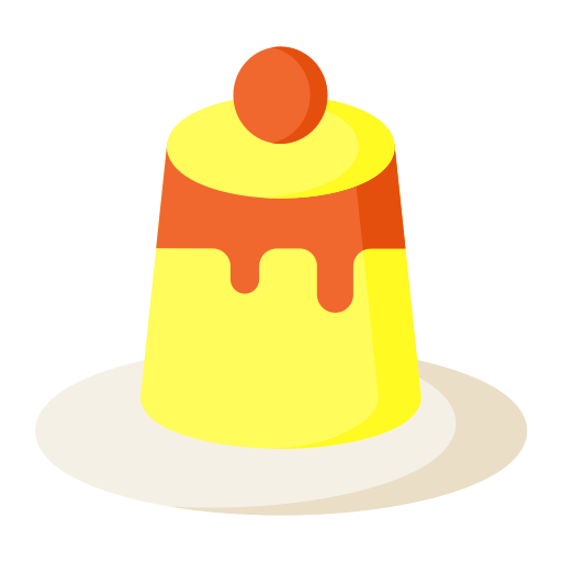Pudding, jelly, food and restaurant icon - Free download