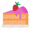 cake, dessert, sweet, food, strawberry 